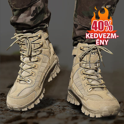 🔥Férfi vízálló kültéri Anti-Puncture munka csizma katonai csizma (tartósság Upgrade) EU