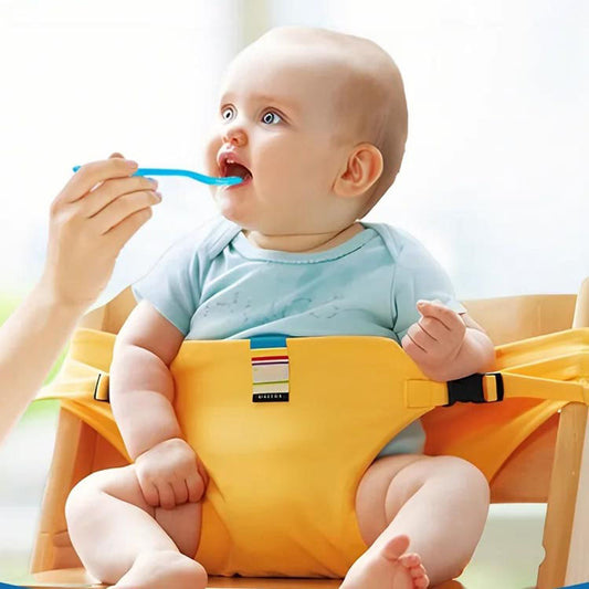 👶Hordozható baba étkezőöv székekhez