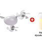 🌀 50% kedvezmény💥Mennyezeti ventilátor LED lámpával és távirányítóval