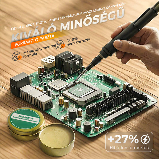 👍Kiváló minőségű forrasztópaszta - segíti a forrasztást