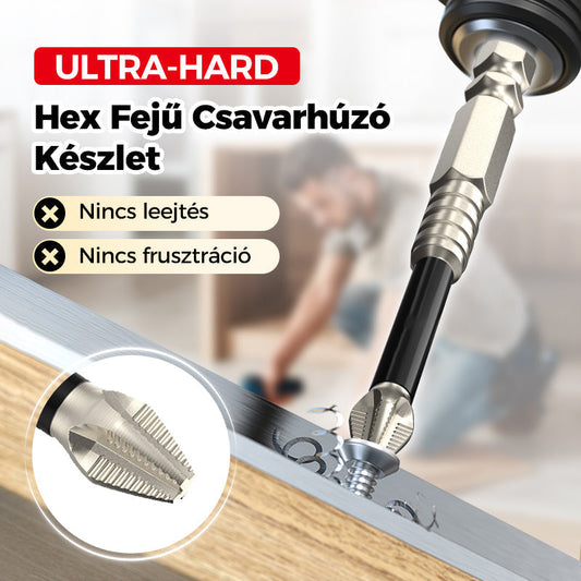 🔥👨‍🔧Erős mágneses csavarhúzó fúrószár készlet⚙️💎