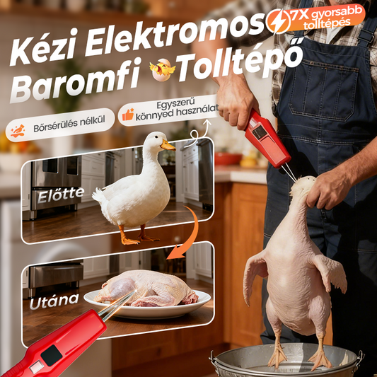 🦆🔥2026 legkeresettebb termékei 🔥🐓 Baromfi elektromos kopasztógép - könnyű kopasztás, időt és energiát takarít meg!