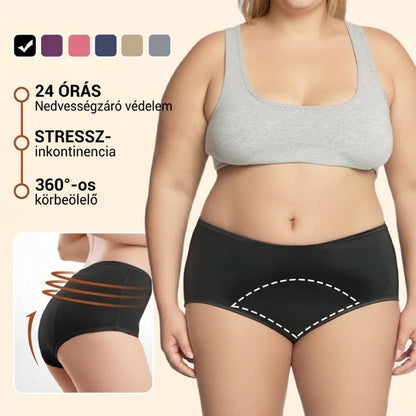【🔥Vásárlás 1 kap 2 ingyen】💞Új 2026 magas derekú szivárgásmentes bugyi