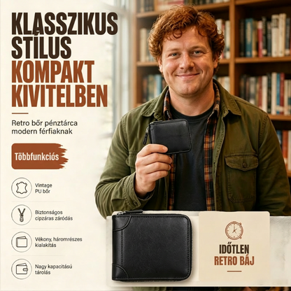🔥 Többfunkciós kártyatartó RFID védelemmel – Biztonságos, kompakt és praktikus mindennapi társ 💳🛡️