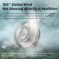 ❄️50% kedvezmény!💨360°-ban forgatható, hordozható mini rögzíthető ventilátor