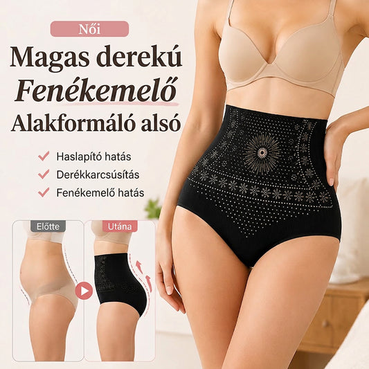 💕Magas derekú formázó rövidnadrág
