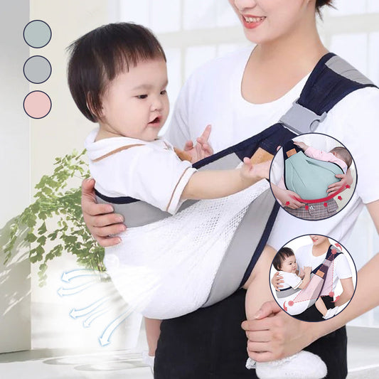 🤱👶Ergonomikus és kényelmes babahordozó, amely egyenletesen osztja el a súlyt és csökkenti a vállak és a derék terhelését! 💪🍼