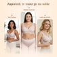 💕 Jelly Wireless női kényelmes, varratmentes melltartók, push-up bralettek, varratmentes pólós melltartók, mély V-kivágású, mindennapi melltartók💖