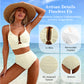 🔥 S-2XL 🌞 Női magas derekú bikini 🌊👙