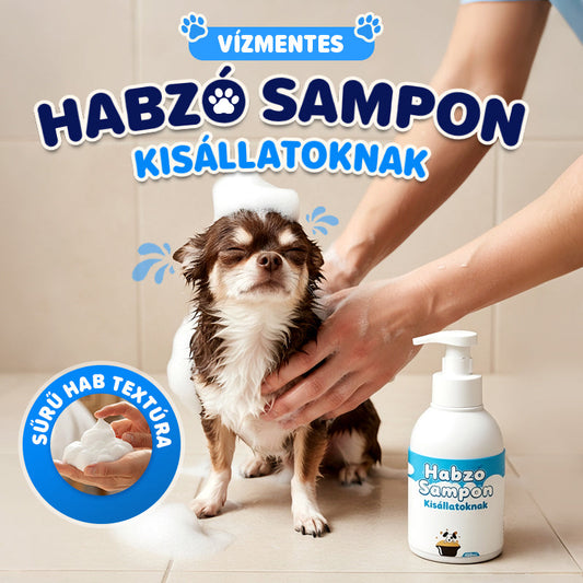 🐶🐱Gyengéd, Növényi Alapú Dezodoráló Hab Háziállatoknak🌿💦
