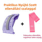 💆 Lumbális gerincjavító derékmasszírozó deszka 📦Naponta 10 perc fekvés enyhíti a derékfájást
