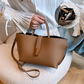 👜💎Női elegáns egyszínű francia stílusú kézitáska
