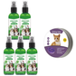🍃 Természetes bolha- és kullancsirtó spray kutyáknak és macskáknak 🐾  🐶🐱✨