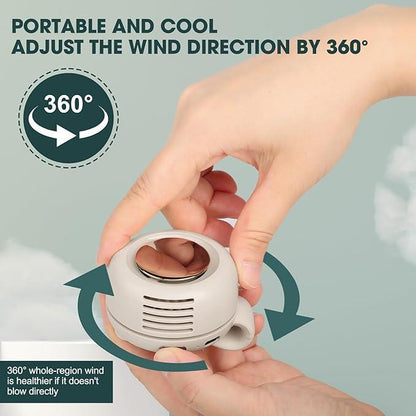 ❄️50% kedvezmény!💨360°-ban forgatható, hordozható mini rögzíthető ventilátor