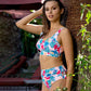 🌼👙 Női divatos, szexi, nyomtatott fürdőruha 3 darabos szett