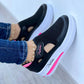 👟 Női olymeder cipő kerek orral és alacsony felsőrésszel – Ortopédikus, kényelmes, stabil ✨🚶‍♀️