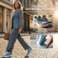 👍Női alkalmi platform Slip-on ortopédiai cipők👞