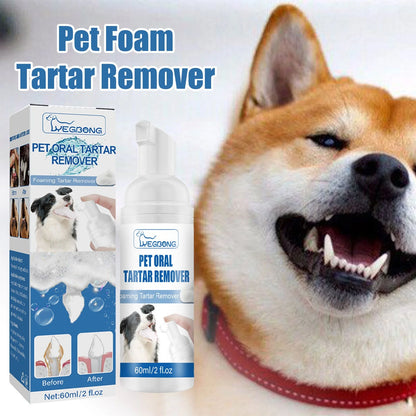 🐶😺Fogkőeltávolító hab kutyáknak és macskáknak