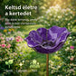 🌺1+1 ingyen - Művészet a Kertben: Kézzel Készített Fém Virágtámasz – Esztétika és Funkció!🐦