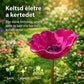 🌺1+1 ingyen - Művészet a Kertben: Kézzel Készített Fém Virágtámasz – Esztétika és Funkció!🐦