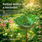🌺1+1 ingyen - Művészet a Kertben: Kézzel Készített Fém Virágtámasz – Esztétika és Funkció!🐦