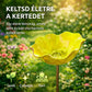 🌺1+1 ingyen - Művészet a Kertben: Kézzel Készített Fém Virágtámasz – Esztétika és Funkció!🐦