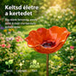 🌺1+1 ingyen - Művészet a Kertben: Kézzel Készített Fém Virágtámasz – Esztétika és Funkció!🐦