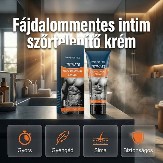 ✨1+1 ingyen✨Kíméletes szőrtelenítő krém férfiaknak – irritációmentes