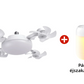 🌀 50% kedvezmény💥Mennyezeti ventilátor LED lámpával és távirányítóval