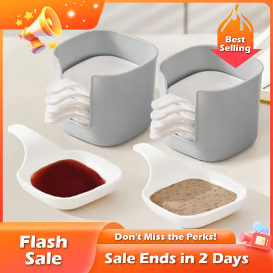 💥Mártogatós tányér és tartó készlet