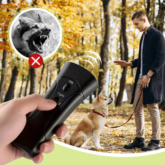 🌠Csendes társ: 🐶ultrahangos kutyariasító a könnyű ugatás problémák megoldásához!