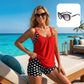 🔥👙 Trendi pöttyös bikini szett – Gyorsan száradó anyag, UV-védelem, tökéletes úszáshoz, szörfözéshez és medencebulikhoz 🏖️🏄‍♀️