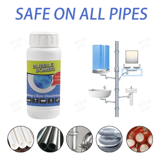 🔥Ökológiailag megfelelő mosogató- és lefolyótisztító por