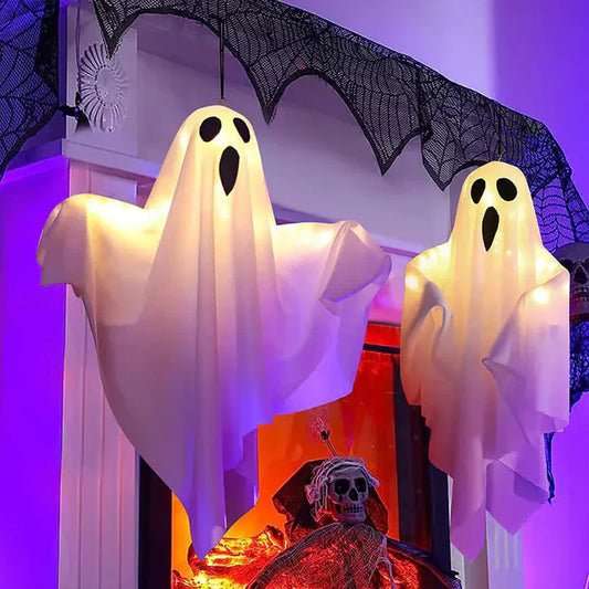 🎃Lógó Horror kellékek fényekkel Halloweenre