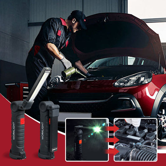 👍Összecsukható LED-es munkalámpa szett mágneses talppal