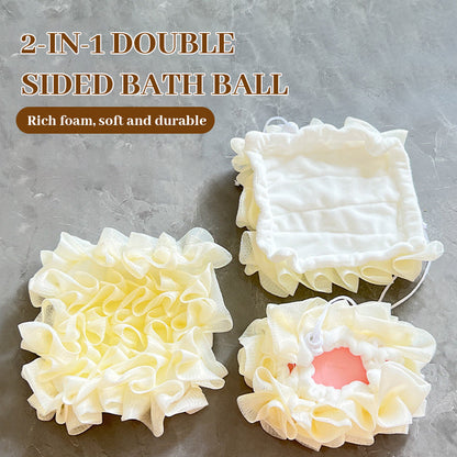 💦1+1 ingyen🧼Hámlasztó fürdő- és zuhanygolyó szappantartóval🛁