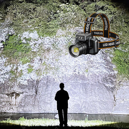 💡 Erőteljes fejlámpa – rendkívül hosszú élettartam és erős megvilágítás! 🌟