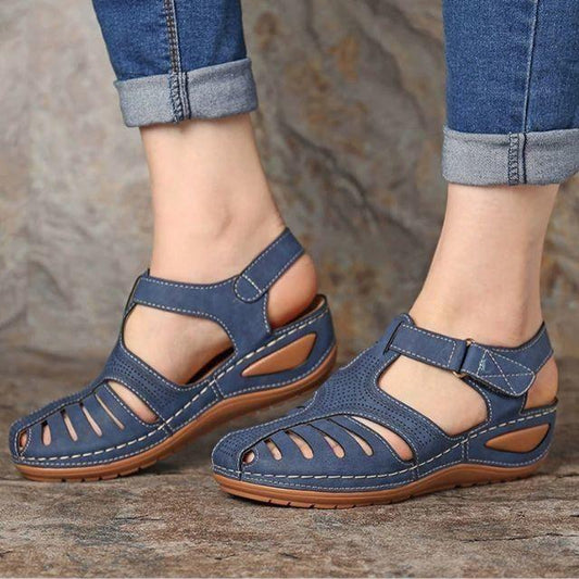 👡 Prémium könnyű bőr szandál – Ortopédikus, kényelmes, stílusos✨🎁