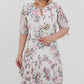👗 Elegáns pliszírozott ruha rövid és hosszú ujjakkal🌸