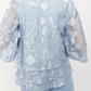 【S-4XL】💯Női elegáns emeletes felsők ＆ Széles szárú nadrágkészlet