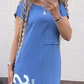 ✨【S-4XL】👗Női alkalmi rövid ujjú laza ruhák