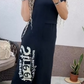 ✨【S-4XL】👗Női alkalmi rövid ujjú laza ruhák