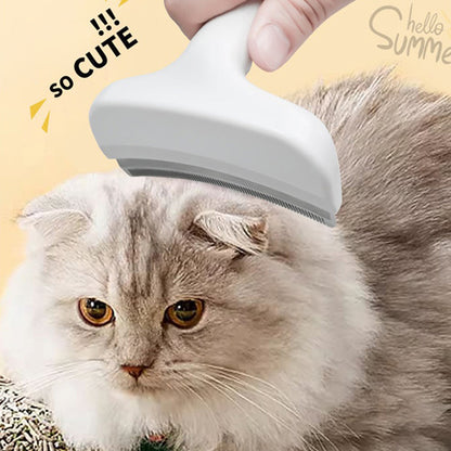 🐾 MOST 50% KEDVEZMÉNY! ✨ Hatékony állatszőr-eltávolító fésű – gyengéden eltávolítja a hulló szőrszálakat anélkül, hogy irritálná a bőrt, ergonómikus fogantyúval 🐶🐱