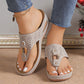 🔥Női Slip-On Wedge Tanga szandálok👡