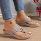 🔥Női Slip-On Wedge Tanga szandálok👡