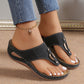 🔥Női Slip-On Wedge Tanga szandálok👡