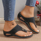 🔥Női Slip-On Wedge Tanga szandálok👡