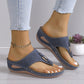 🔥Női Slip-On Wedge Tanga szandálok👡
