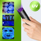 🔦🥦👁️‍🗨️ UV-fekete fényű zseblámpa zöldségek ellenőrzéséhez 🌈