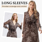 【S-4XL】🌹Leopárd mintás, laza szabású ruha